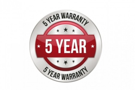 5 Year Warranty